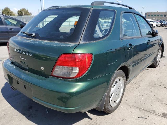 JF1GG65532G828187 - 2002 SUBARU IMPREZA TS GREEN photo 3