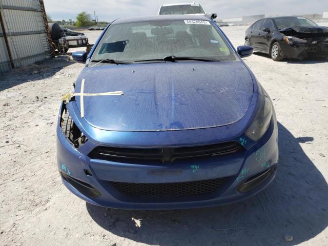 1C3CDFBB0ED719546 - 2014 DODGE DART SXT BLUE photo 5