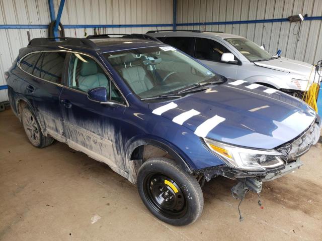 4S4BTANC5M3145947 - 2021 SUBARU OUTBACK LIMITED BLUE photo 4