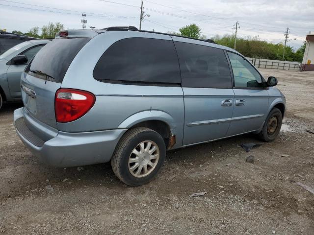 2C4GP44L03R211246 - 2003 CHRYSLER TOWN & COU LX BLUE photo 3