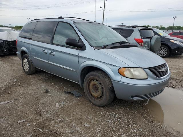 2C4GP44L03R211246 - 2003 CHRYSLER TOWN & COU LX BLUE photo 4