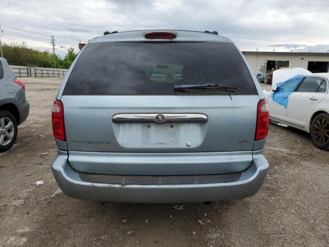 2C4GP44L03R211246 - 2003 CHRYSLER TOWN & COU LX BLUE photo 6