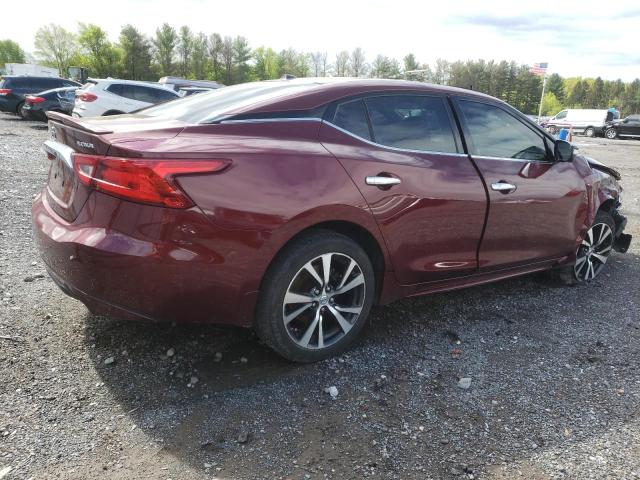 1N4AA6AP0GC421442 - 2016 NISSAN MAXIMA 3.5S BURGUNDY photo 3