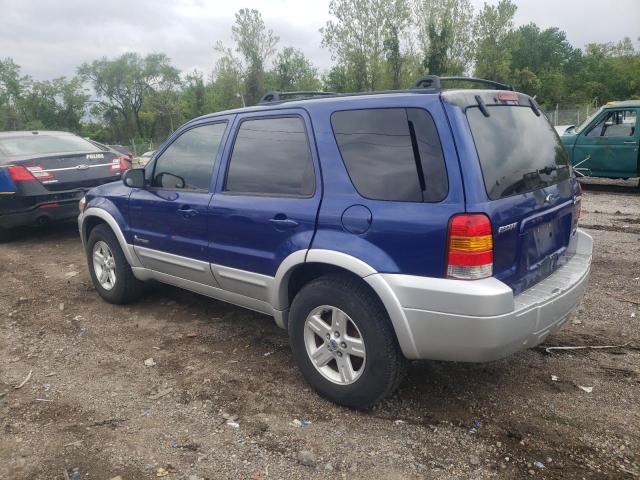 1FMCU96H36KB01660 - 2006 FORD ESCAPE HEV BLUE photo 2