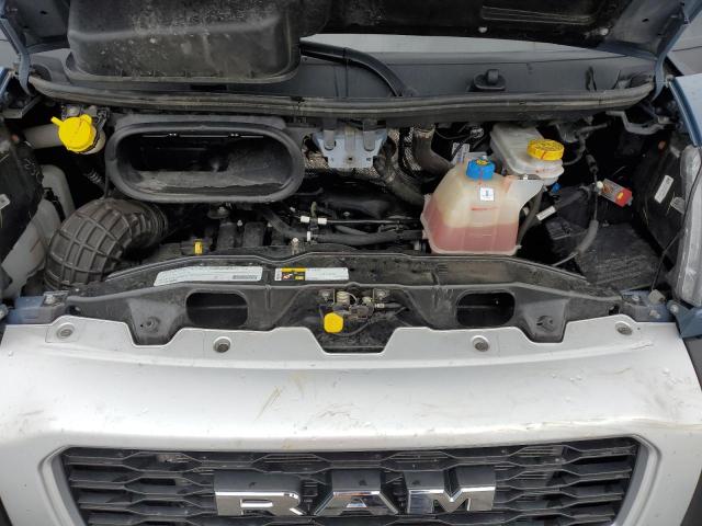 3C6MRVJG6NE136395 - 2022 RAM PROMASTER 3500 HIGH ნაცრისფერი ფოტო 12