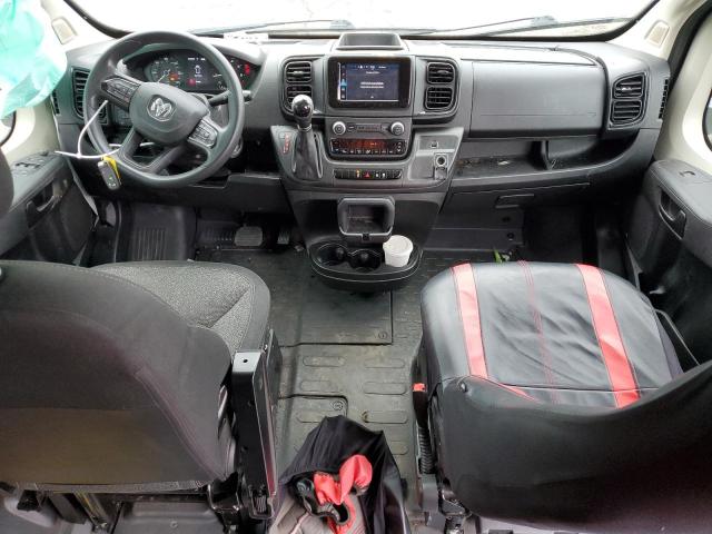 3C6MRVJG6NE136395 - 2022 RAM PROMASTER 3500 HIGH ნაცრისფერი ფოტო 8