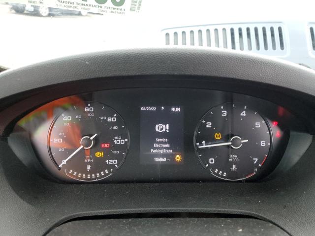 3C6MRVJG6NE136395 - 2022 RAM PROMASTER 3500 HIGH ნაცრისფერი ფოტო 9