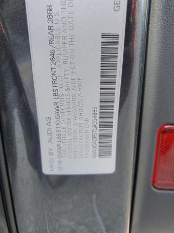 WAUC4CF57LA004662 - 2020 AUDI S5 PREMIUM PLUS 灰色 照片 12