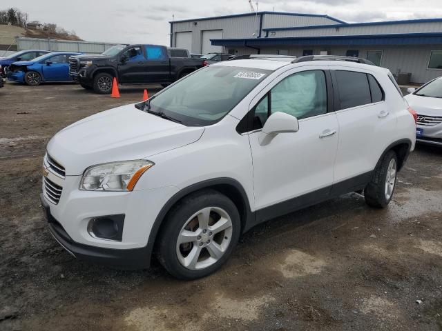 3GNCJTSB8FL237140 - 2015 CHEVROLET TRAX LTZ WHITE photo 1