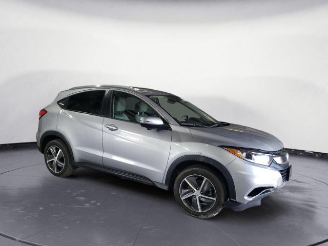 3CZRU6H56MM750420 - 2021 HONDA HR-V EX SILVER photo 4