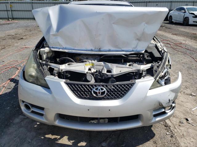 4T1CE30P68U763797 - 2008 TOYOTA CAMRY SOLA SE SILVER photo 11