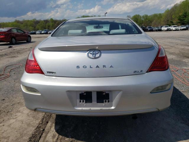 4T1CE30P68U763797 - 2008 TOYOTA CAMRY SOLA SE SILVER photo 6