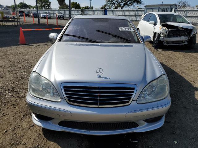WDBNG75J34A409894 - 2004 MERCEDES-BENZ S 500 GRAY photo 5