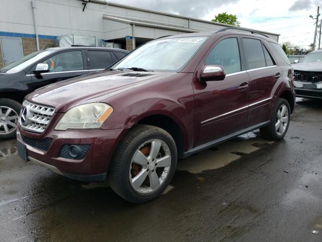 4JGBB8GB7AA574806 - 2010 MERCEDES-BENZ ML 350 4MATIC MAROON photo 1