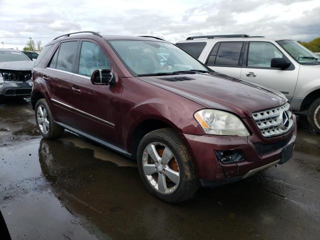 4JGBB8GB7AA574806 - 2010 MERCEDES-BENZ ML 350 4MATIC MAROON photo 4