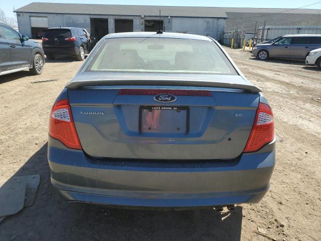 3FAHP0HA4BR127399 - 2011 FORD FUSION SE GRAY photo 6