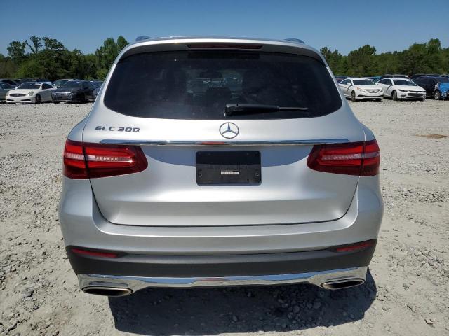 WDC0G4JB4KV154875 - 2019 MERCEDES-BENZ GLC 300 SILVER photo 6