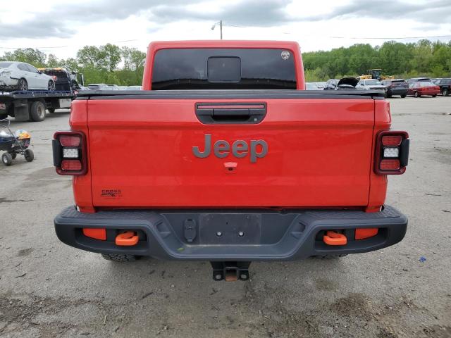 1C6JJTEG9ML534361 - 2021 JEEP GLADIATOR MOJAVE RED photo 6