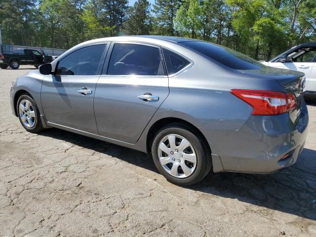 3N1AB7AP6HY286671 - 2017 NISSAN SENTRA S GRAY photo 2