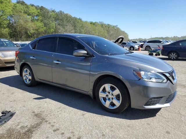 3N1AB7AP6HY286671 - 2017 NISSAN SENTRA S GRAY photo 4