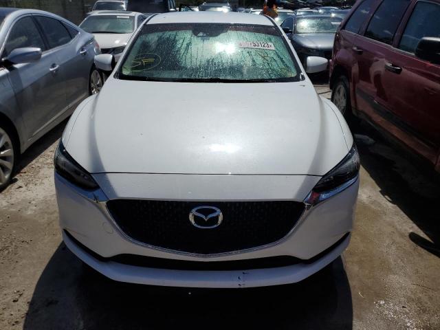JM1GL1UM8J1319375 - 2018 MAZDA 6 SPORT WHITE photo 5