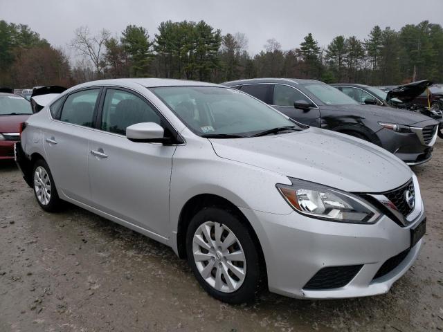 3N1AB7AP3GL680382 - 2016 NISSAN SENTRA S SILVER photo 4