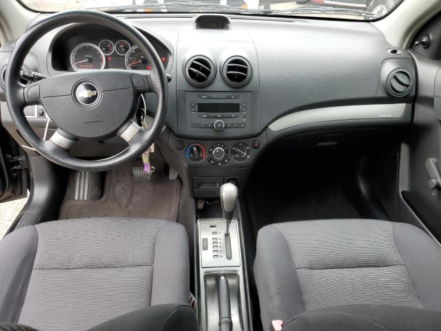 KL1TD56608B008410 - 2008 CHEVROLET AVEO BASE BLACK photo 8
