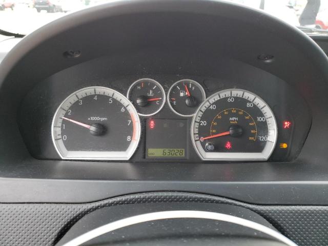 KL1TD56608B008410 - 2008 CHEVROLET AVEO BASE BLACK photo 9