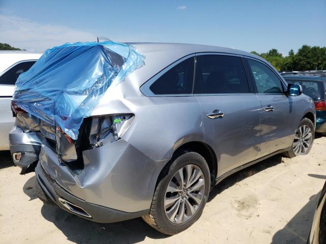 5FRYD4H40GB061994 - 2016 ACURA MDX TECHNOLOGY SILVER photo 3