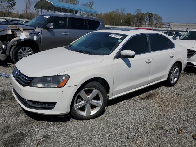 1VWBN7A31DC102064 - 2013 VOLKSWAGEN PASSAT SE Beyaz fotoğraf 1