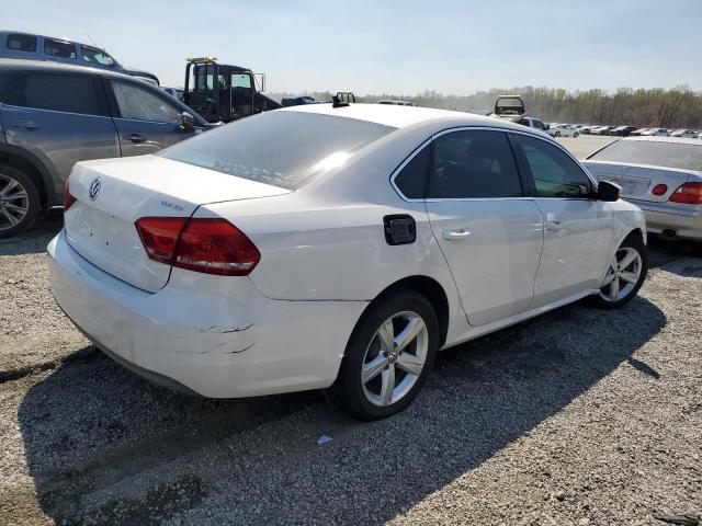 1VWBN7A31DC102064 - 2013 VOLKSWAGEN PASSAT SE Beyaz fotoğraf 3
