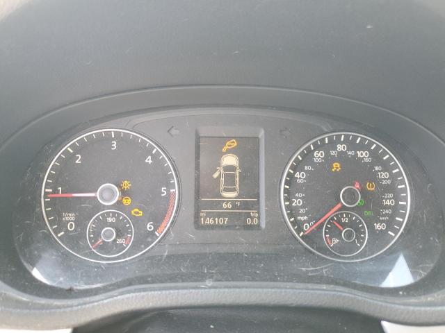 1VWBN7A31DC102064 - 2013 VOLKSWAGEN PASSAT SE Beyaz fotoğraf 9