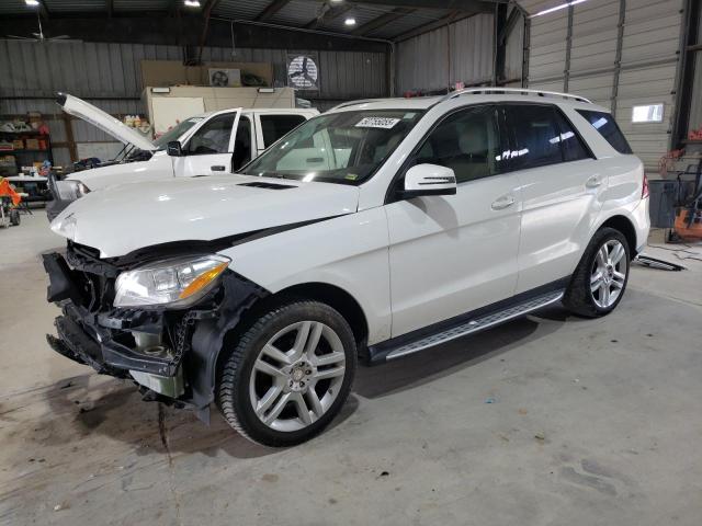 4JGDA5HB7FA510670 - 2015 MERCEDES-BENZ ML 350 4MATIC WHITE photo 1