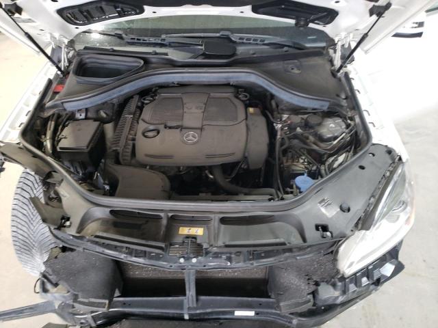 4JGDA5HB7FA510670 - 2015 MERCEDES-BENZ ML 350 4MATIC WHITE photo 12