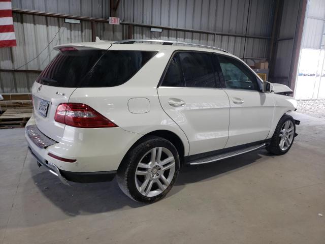 4JGDA5HB7FA510670 - 2015 MERCEDES-BENZ ML 350 4MATIC WHITE photo 3
