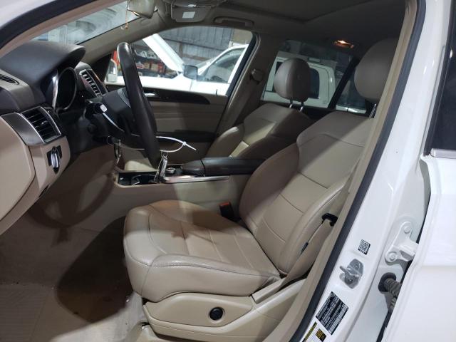 4JGDA5HB7FA510670 - 2015 MERCEDES-BENZ ML 350 4MATIC WHITE photo 7