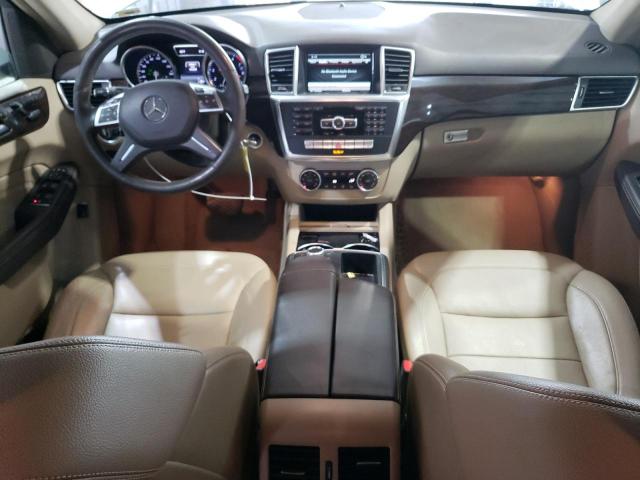 4JGDA5HB7FA510670 - 2015 MERCEDES-BENZ ML 350 4MATIC WHITE photo 8