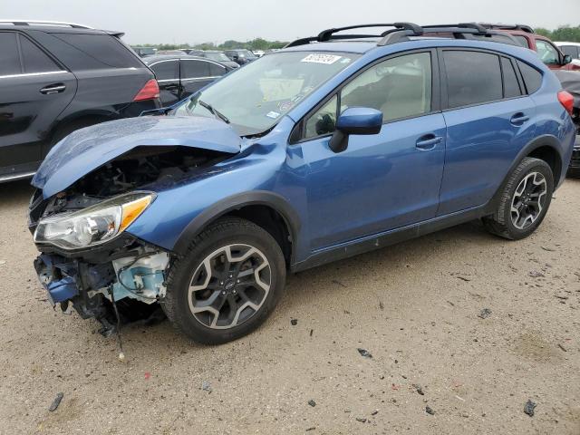 JF2GPABC2HH276668 - 2017 SUBARU CROSSTREK PREMIUM BLUE photo 1