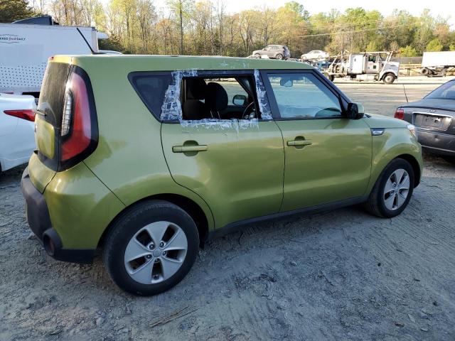 KNDJN2A21G7849248 - 2016 KIA SOUL GREEN photo 3