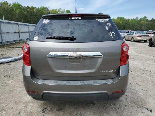 2GNALDEK9C6386272 - 2012 CHEVROLET EQUINOX LT GRAY photo 6