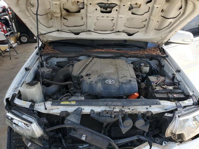 5TFJU4GN4CX024699 - 2012 TOYOTA TACOMA DOUBLE CAB PRERUNNER WHITE photo 11