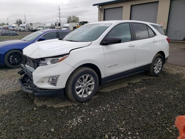 2GNAX5EV9M6141168 - 2021 CHEVROLET EQUINOX WHITE photo 1