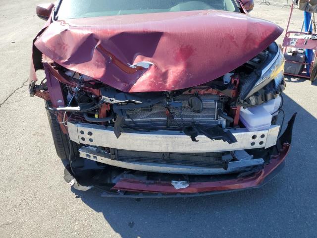 5TDJSKFC9SS161197 - 2025 TOYOTA SIENNA XLE ბურგუნდია ფოტო 12