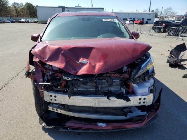 5TDJSKFC9SS161197 - 2025 TOYOTA SIENNA XLE ბურგუნდია ფოტო 5