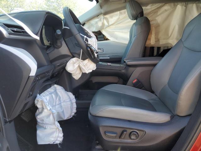 5TDJSKFC9SS161197 - 2025 TOYOTA SIENNA XLE ბურგუნდია ფოტო 7