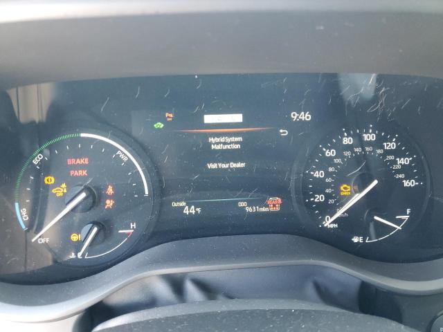 5TDJSKFC9SS161197 - 2025 TOYOTA SIENNA XLE ბურგუნდია ფოტო 9