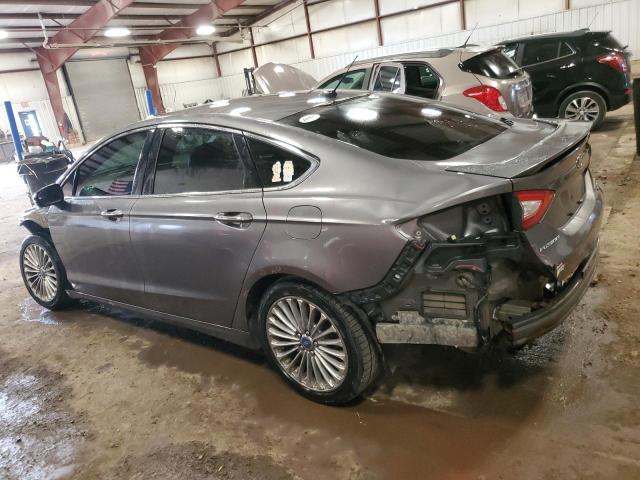 3FA6P0K97DR168831 - 2013 FORD FUSION TITANIUM SILVER photo 2