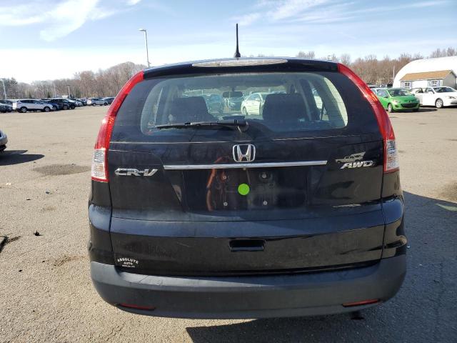 2HKRM4H31EH643436 - 2014 HONDA CR-V LX BLACK photo 6