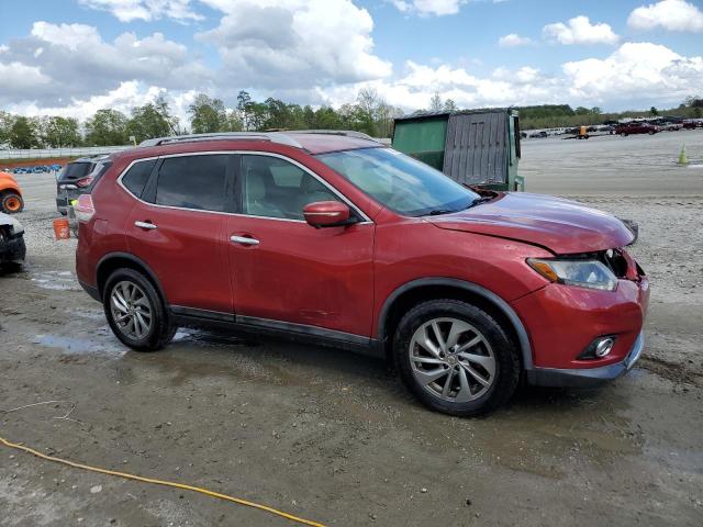 5N1AT2MT5FC869031 - 2015 NISSAN ROGUE S RED photo 4