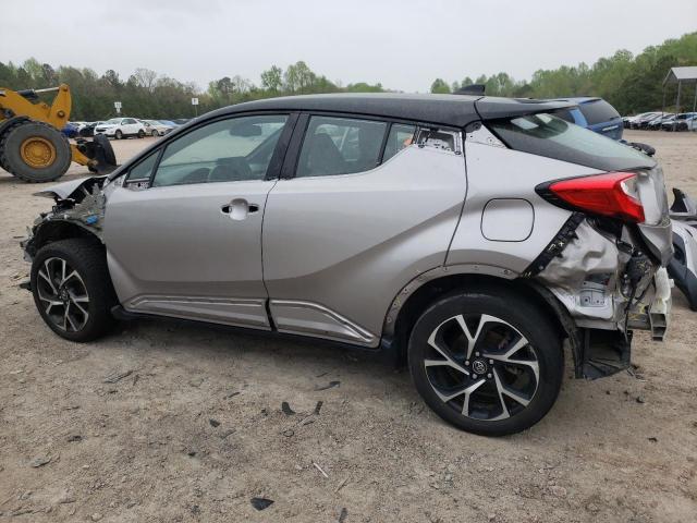 NMTKHMBX5KR074290 - 2019 TOYOTA C-HR XLE SILVER photo 2